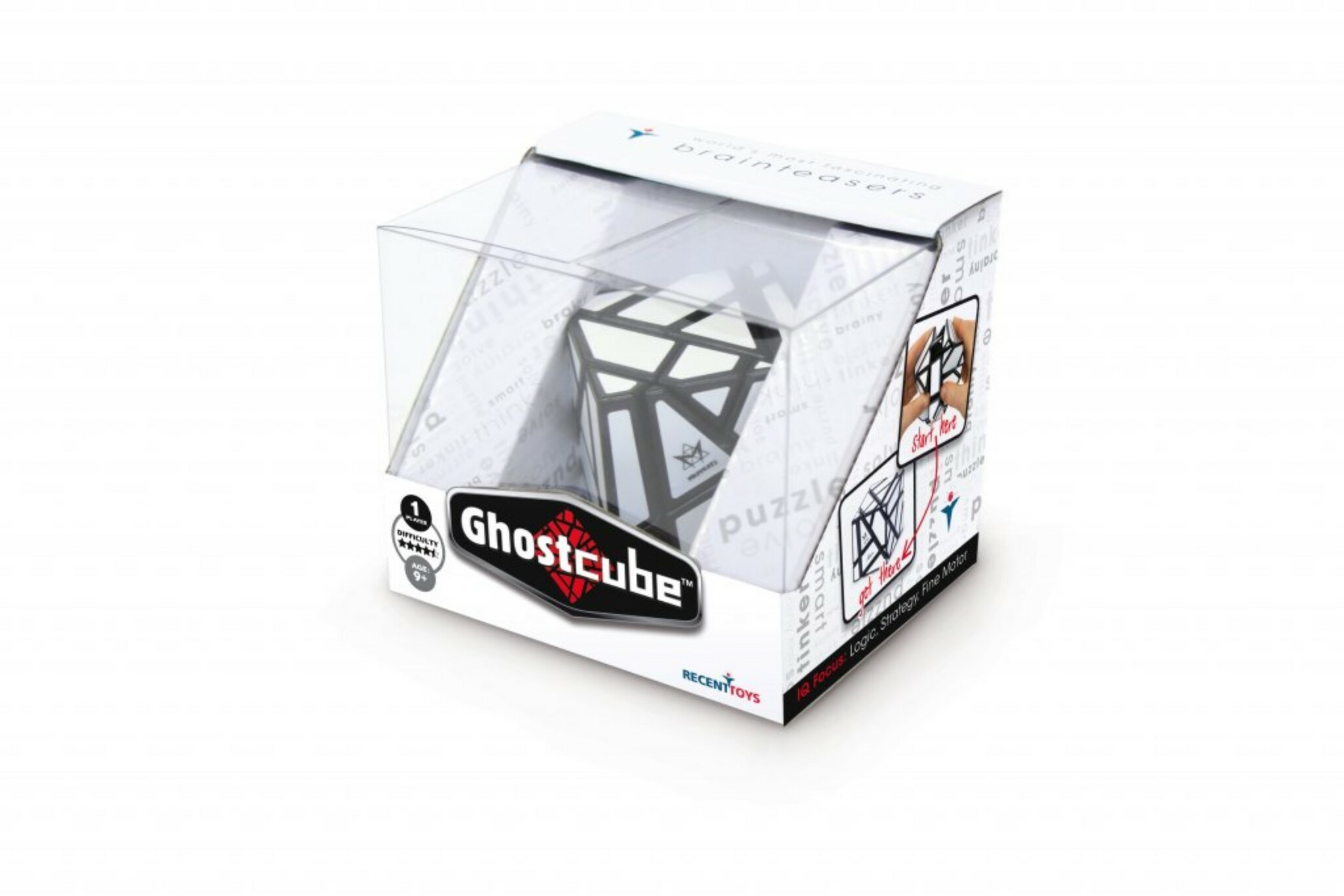 Ghost Cube – Kluring (Extremt svår) I förpackning