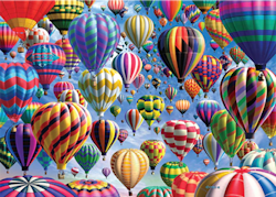 Cheatwell - Balloons - Dubbelsidigt pussel - 500 Bitar