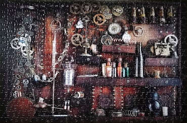 Vintage Pussel - Steam Punk - 500 Bitar pussel