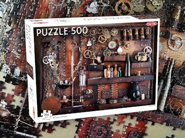 Vintage Pussel - Steam Punk - 500 Bitar pussel