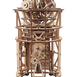 Ugears - Sky Watcher Tourbillon Table Clock - Byggsats i trä