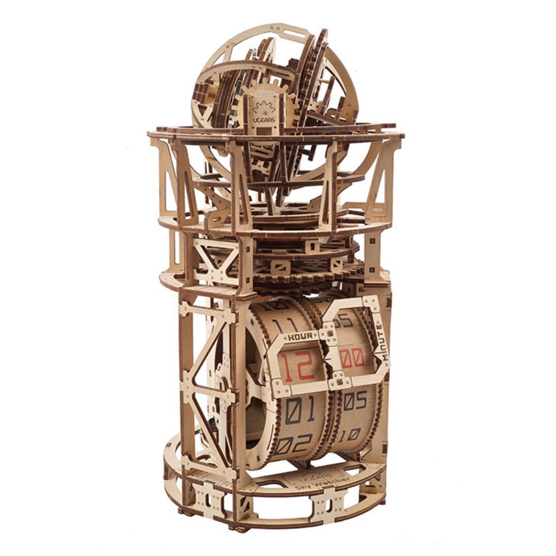 Sky Watcher Tourbillon Table Clock - Byggsats i trä