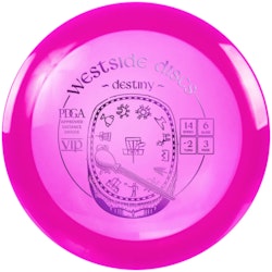 Westside Discs - VIP Destiny Pink - Distance Driver - Discgolf