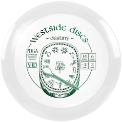 Westside Discs - VIP Destiny White - Distance Driver - Discgolf