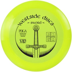 Westside Discs - VIP Sword Yellow - Distance Driver - Discgolf