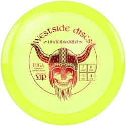 Westside Discs - VIP Underworld Yellow - Control Driver - Discgolf