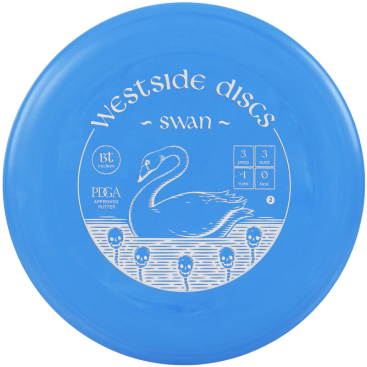 Westside Discs – BT Medium Swan Blue | Putter | Discgolf
