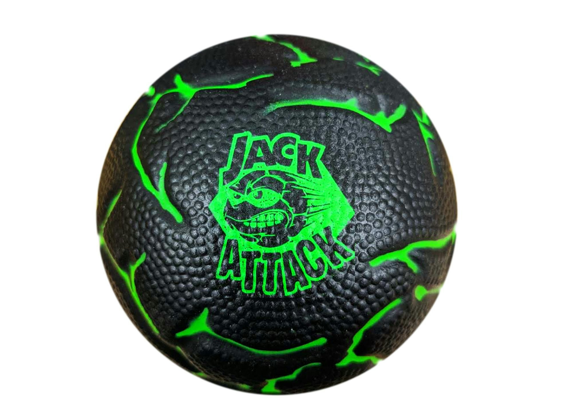 Jack Attack - Grip Black - Studsboll - 9cm - Extra greppvänlig!