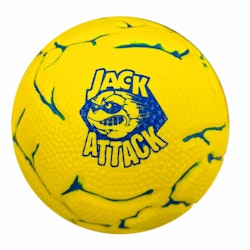 Jack Attack – Grip Yellow | Studsboll | 9cm | Extra greppvänlig!