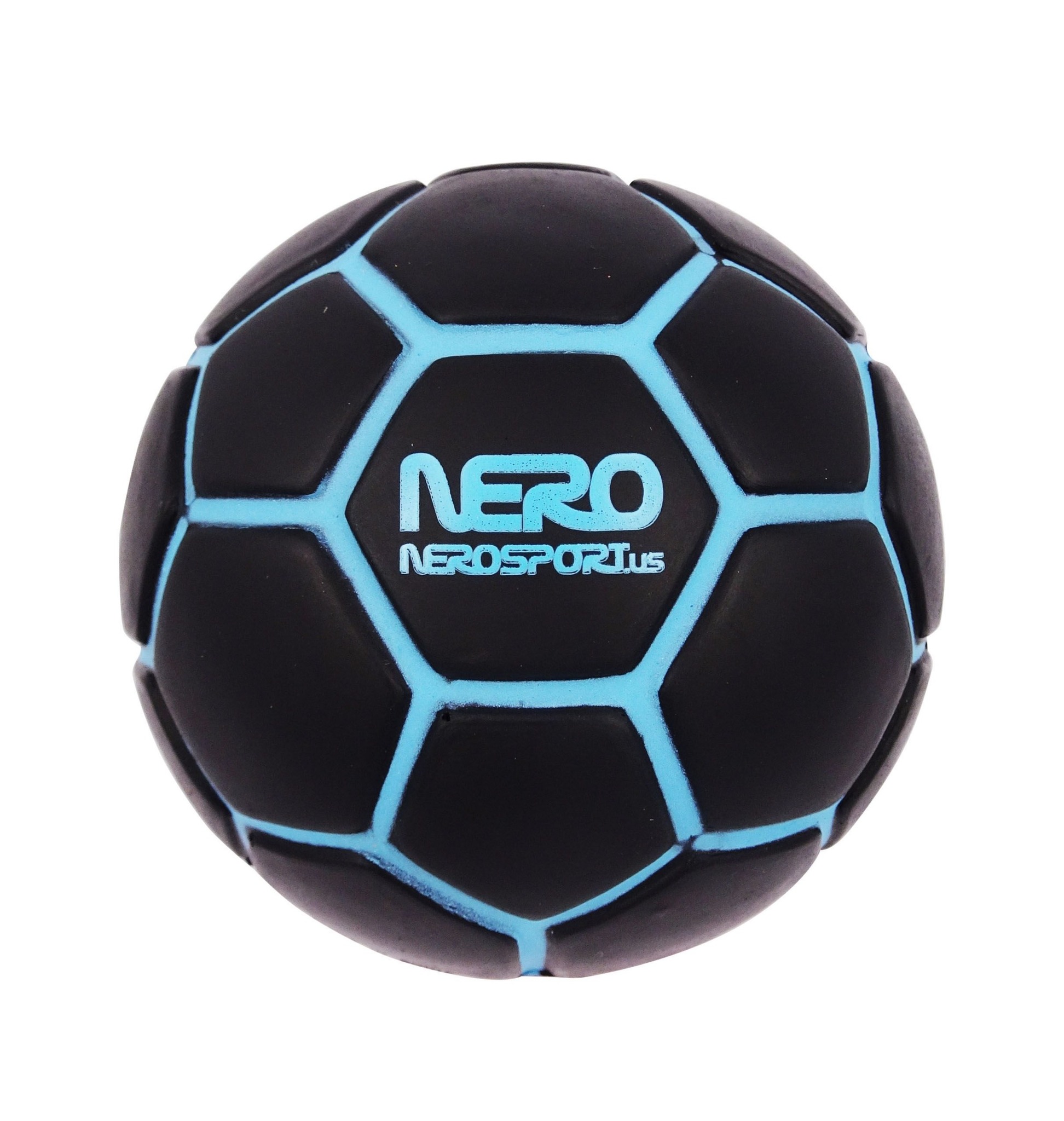 Nero Sport - Goal Black & Blue | Studsboll | 6,8cm | Mjuk & lätt!