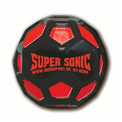 Nero Sport – Super Sonic Black & Red | Studsboll | 5cm | Oberäknelig studs | Mjuk & lätt!