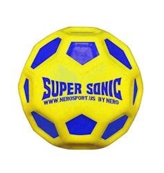 ​Nero Sport - Super Sonic Yellow and Blue - Studsboll - 5cm - Oberäknelig studs - Mjuk och lätt!