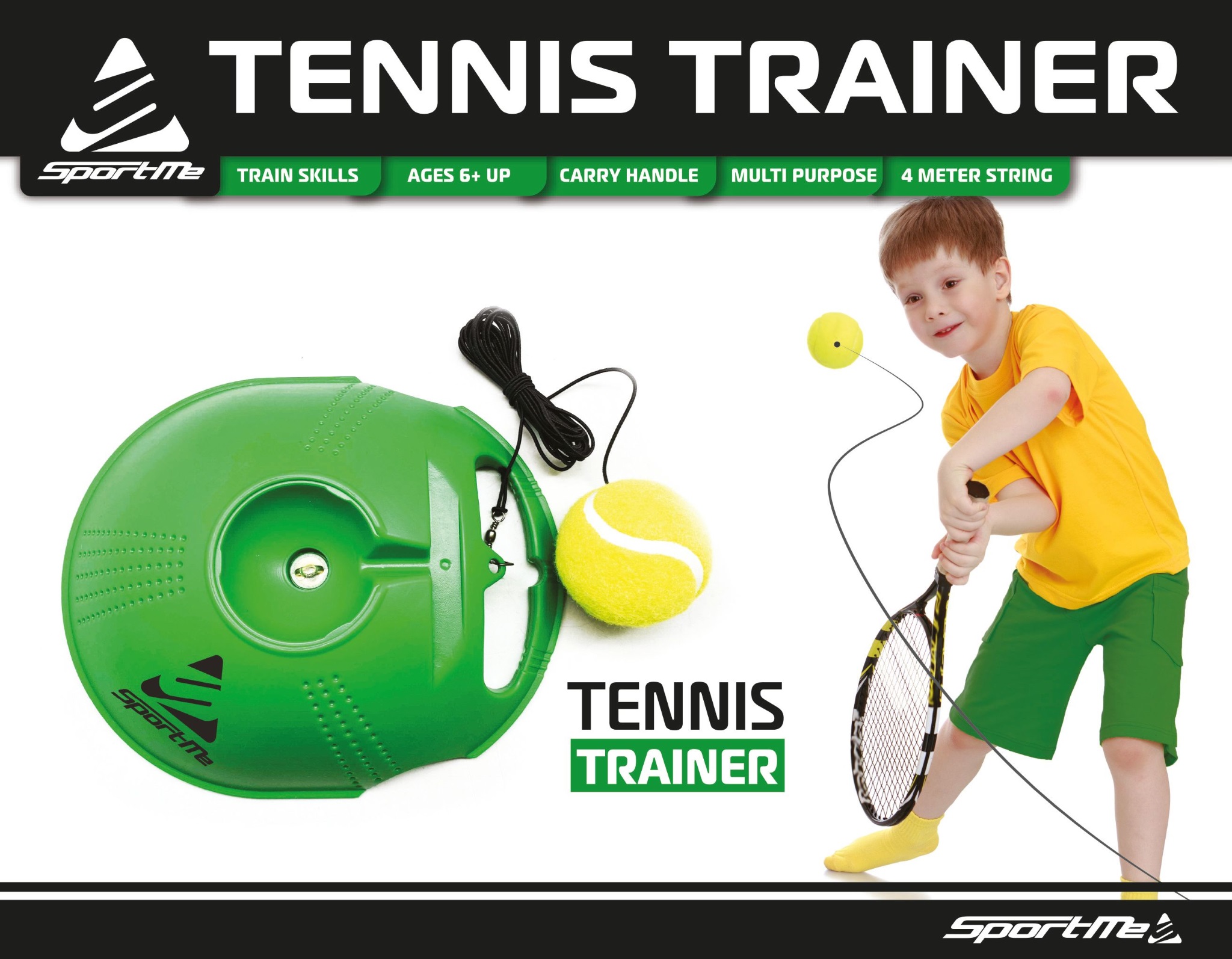 SportMe – Tennistränare | Nybörjare | Lek | Tennis | Grön
