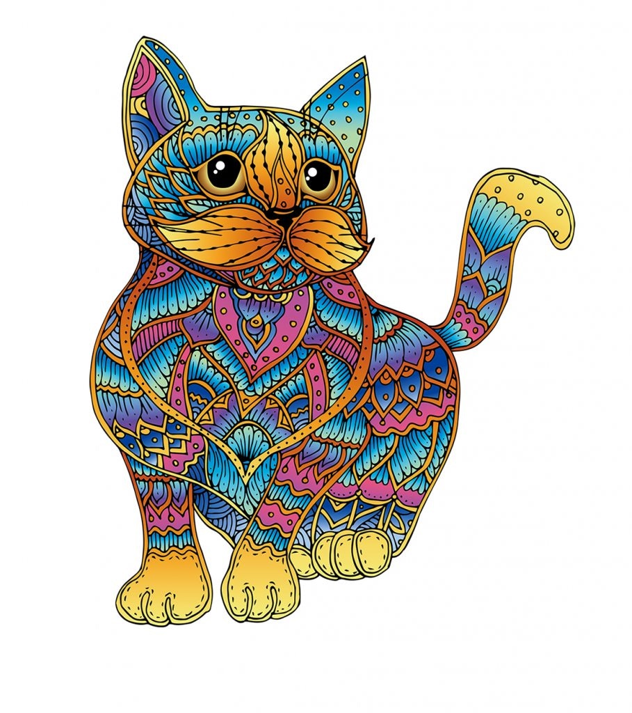 Pussel – Rainbowooden Puzzles | Cat
