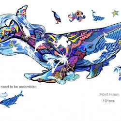 Pussel – Rainbowooden Puzzles | Blue Whale