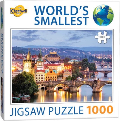 Cheatwell – Prag, Tjeckien | pussel 1000 bitar | Mini pussel