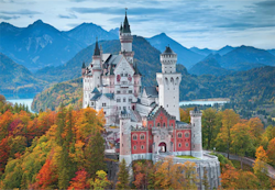 Cheatwell - Neuschwanstein, Tyskland - Pussel 1000 bitar - Mini pussel