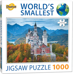 Cheatwell - Neuschwanstein, Tyskland - Pussel 1000 bitar - Mini pussel