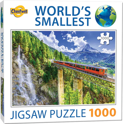 Cheatwell - Matterhorn, Schweiz - Pussel 1000 bitar - Mini pussel
