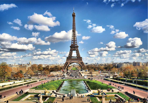 Cheatwell - Eiffeltornet, Paris - Pussel 1000 bitar - Mini pussel