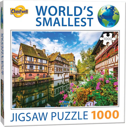 Cheatwell - Strasbourg, Frankrike - Pussel 1000 bitar - Mini pussel