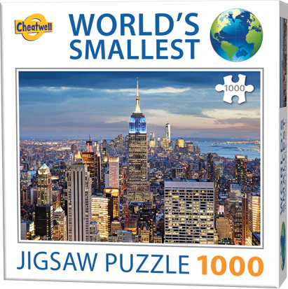 Cheatwell - New York, USA - Pussel 1000 bitar - Mini pussel