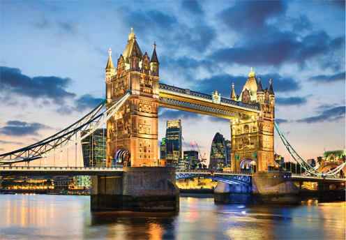 Cheatwell - Tower Bridge, London - Pussel 1000 bitar - Mini pussel