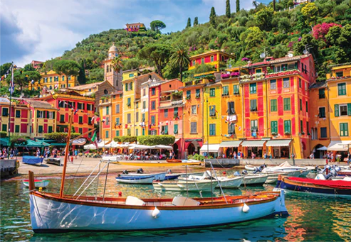 Cheatwell - Portofino, Italien - Pussel 1000 bitar - Mini pussel