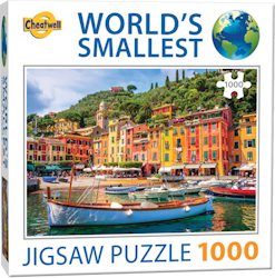 Cheatwell - Portofino, Italien - Pussel 1000 bitar - Mini pussel