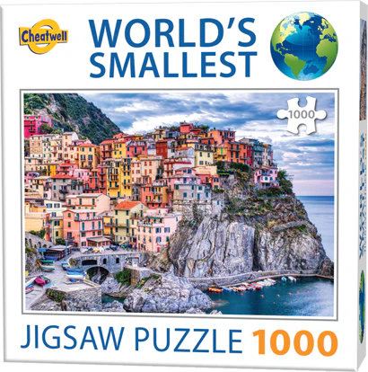 Cheatwell - Manarola, Italien - Pussel 1000 bitar - Mini pussel