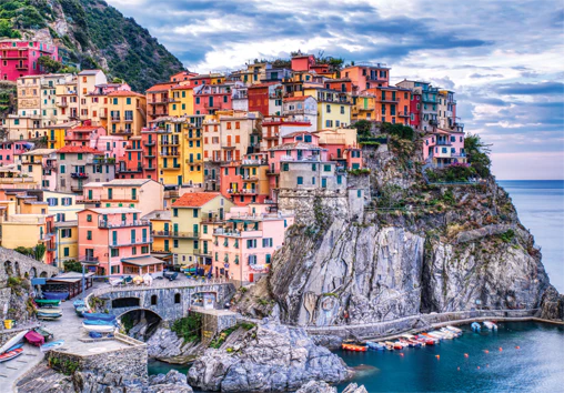 Cheatwell - Manarola, Italien - Pussel 1000 bitar - Mini pussel