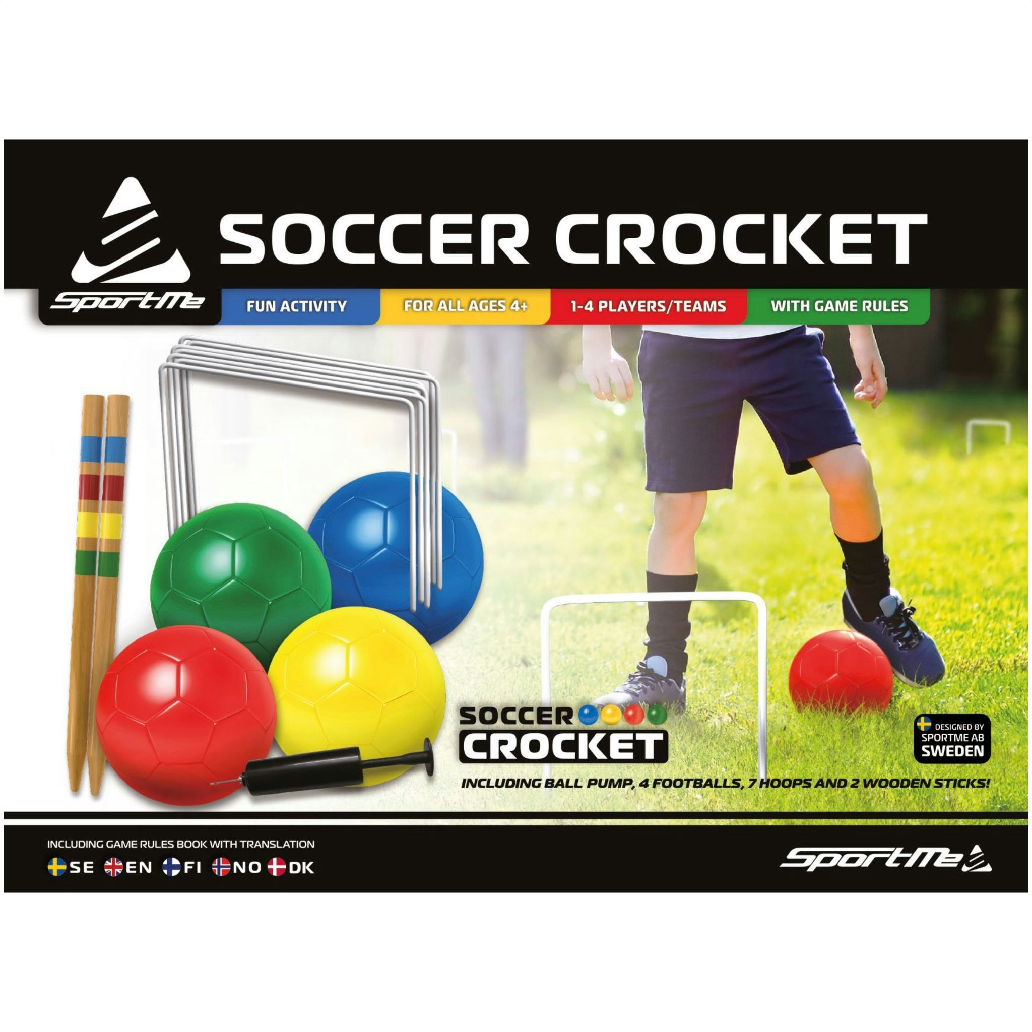 Fotbollskrocket - 1-4 spelare