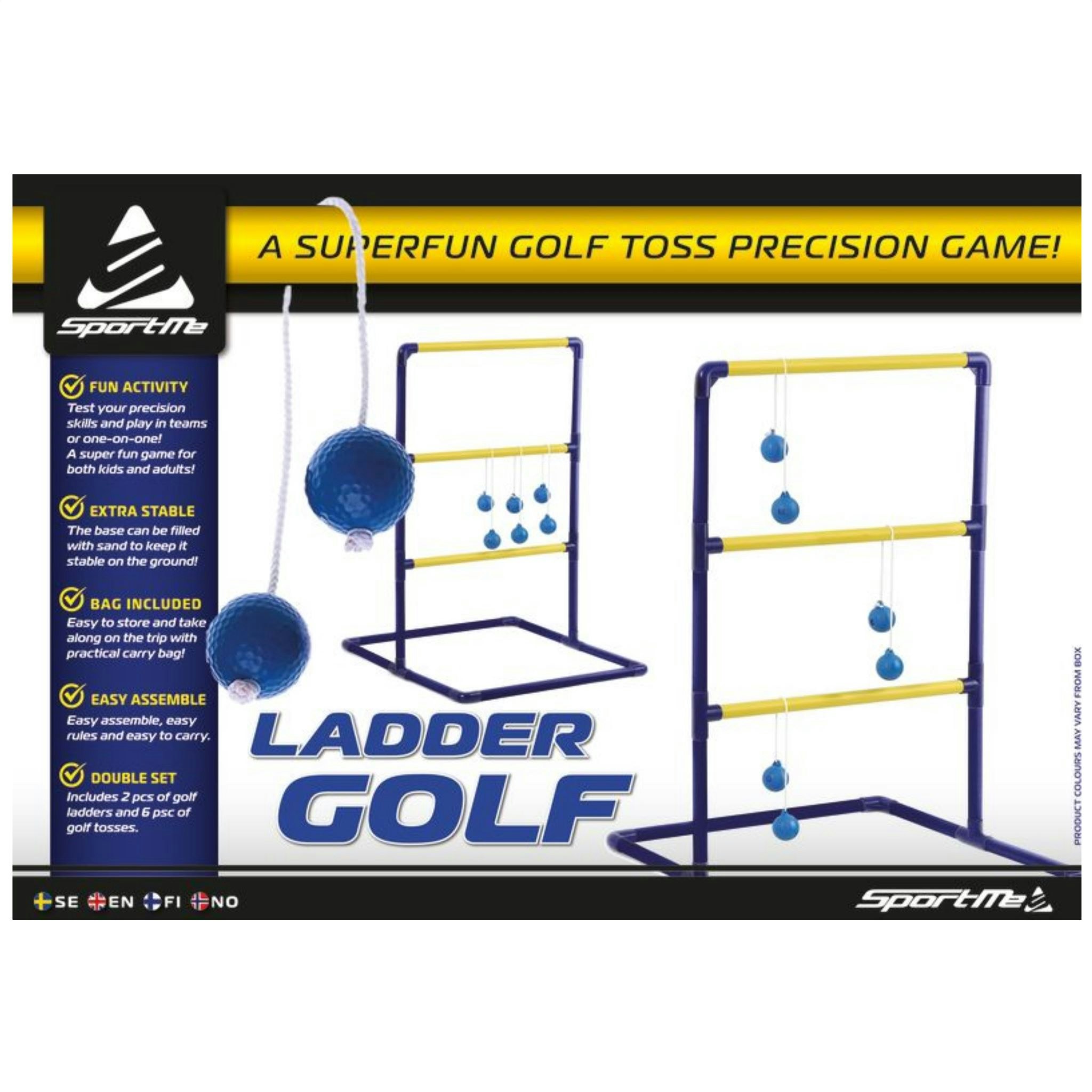 Steggolf förpackning