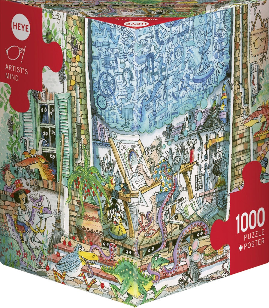 Heye - Artist's Mind - Korky Paul - 1000 Bitar pussel