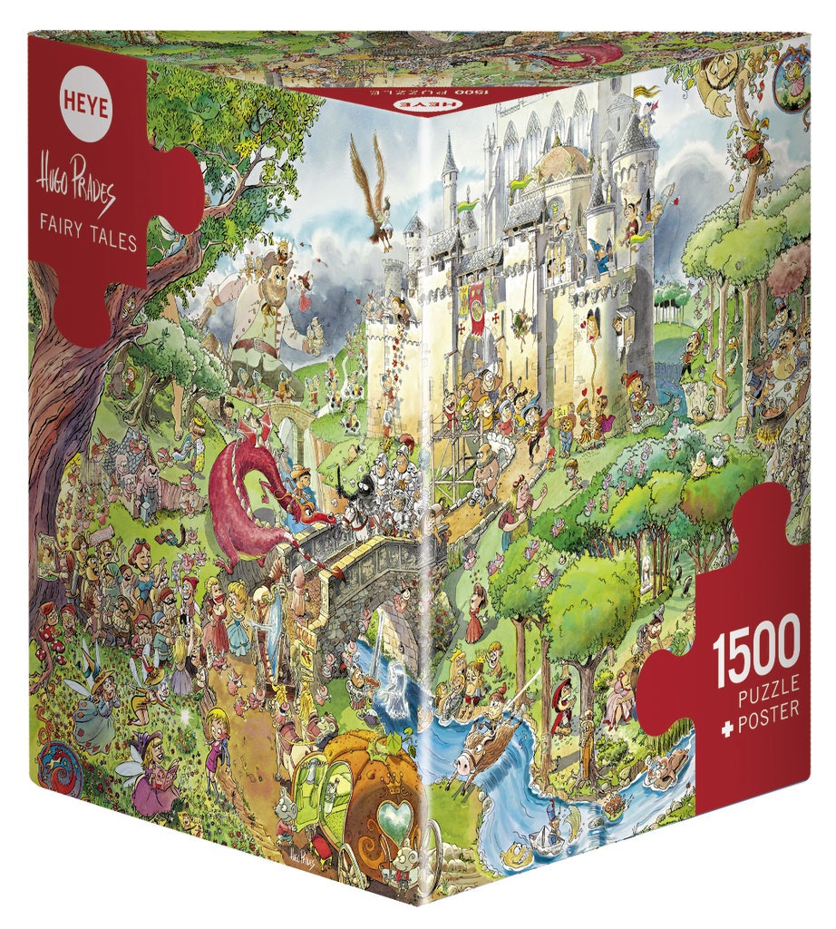 Heye - Fairy Tales - Hugo Prades - 1500 Bitar pussel