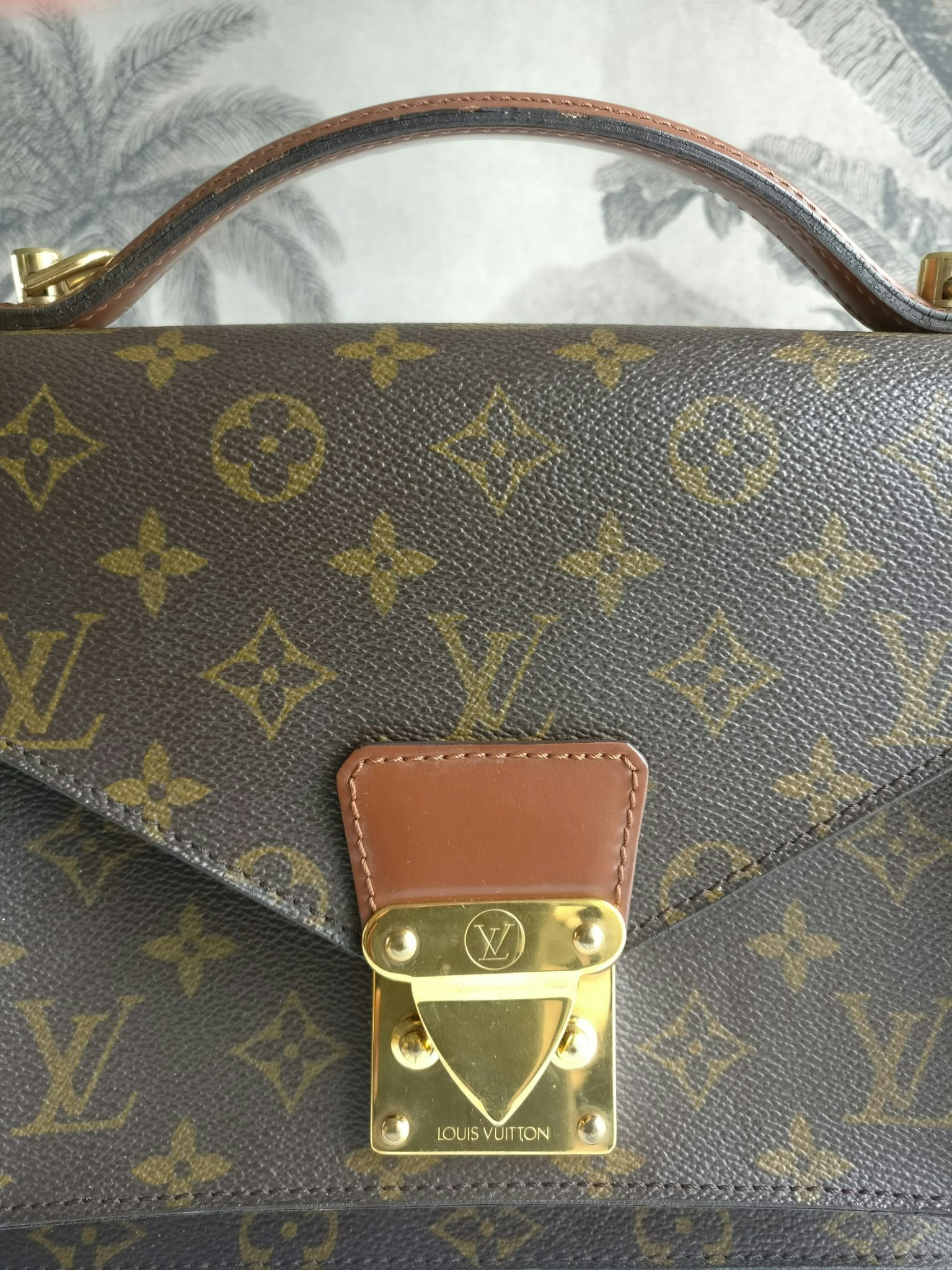 Louis Vuitton, Bags, Authentic Vintage Louis Vuitton Monceau 26 Handbag