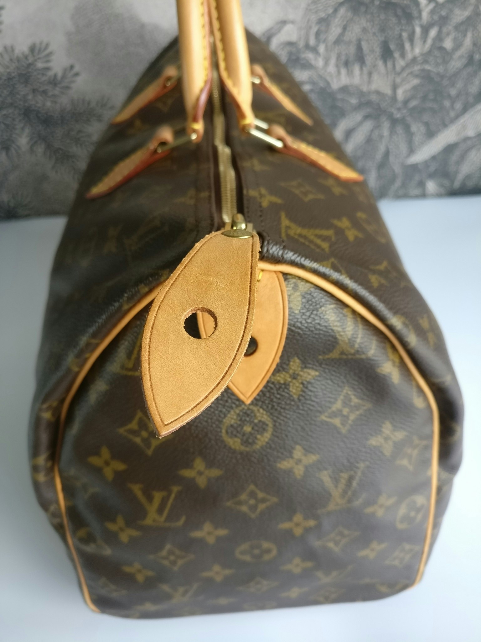 Louis Vuitton Large Monogram Speedy 40 Boston GM 861559