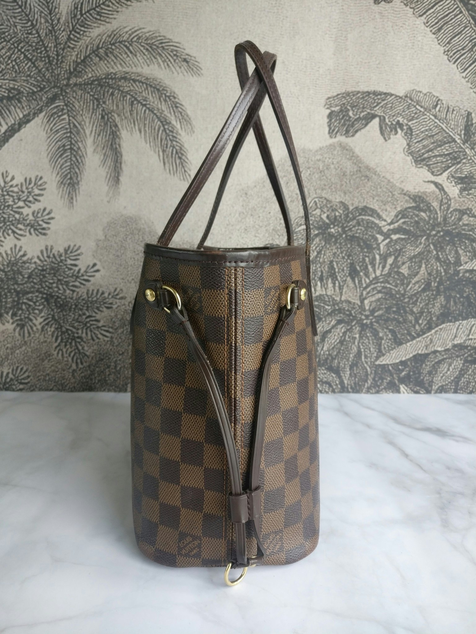 Neverfull PM damier ebene