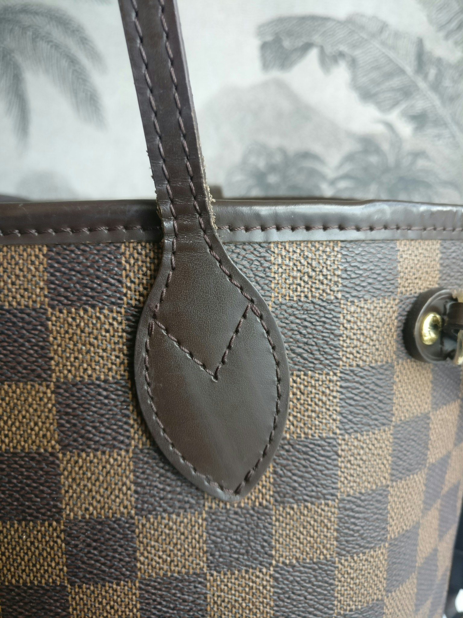 Neverfull PM damier ebene