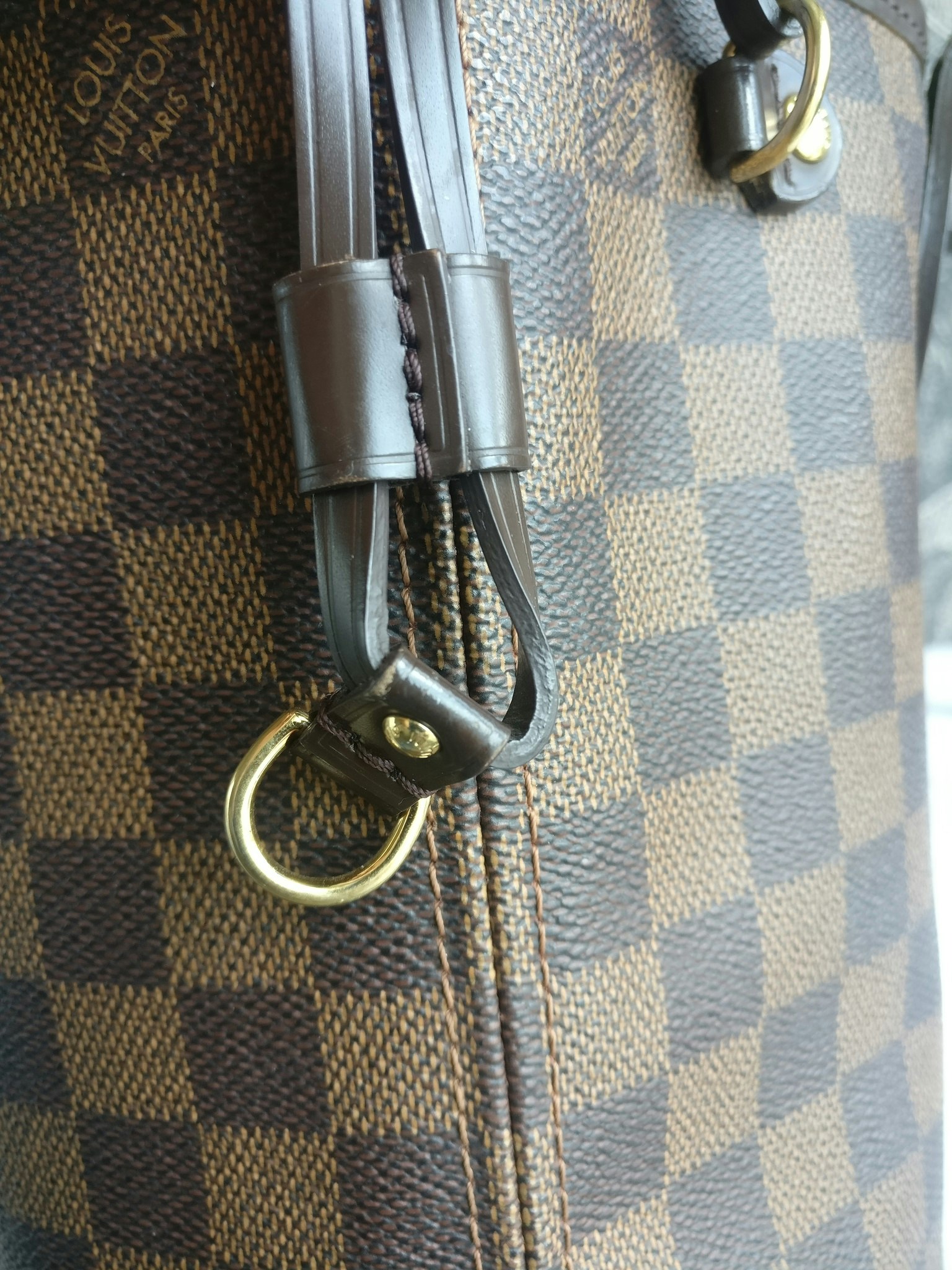 Neverfull PM damier ebene