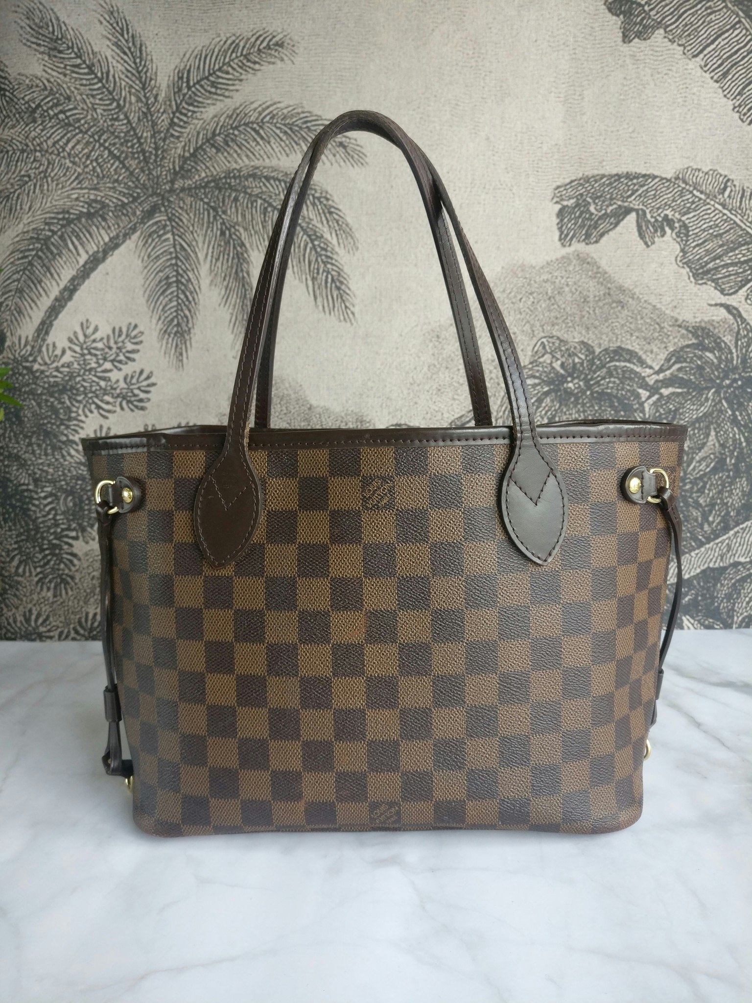 Neverfull PM damier ebene