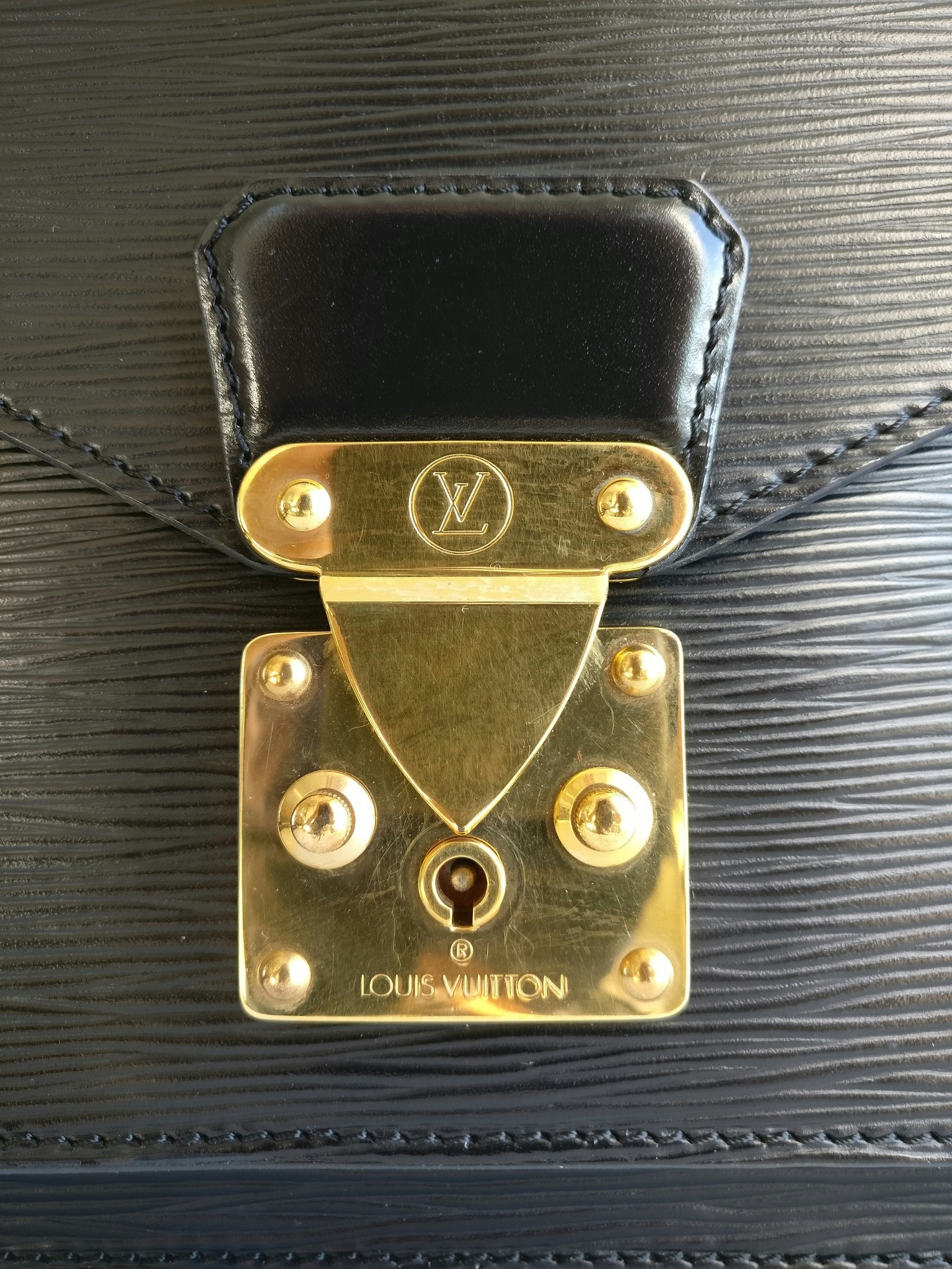 Louis Vuitton Monceu Brown Purse Epi & Matching Epi Wallet EUC P11