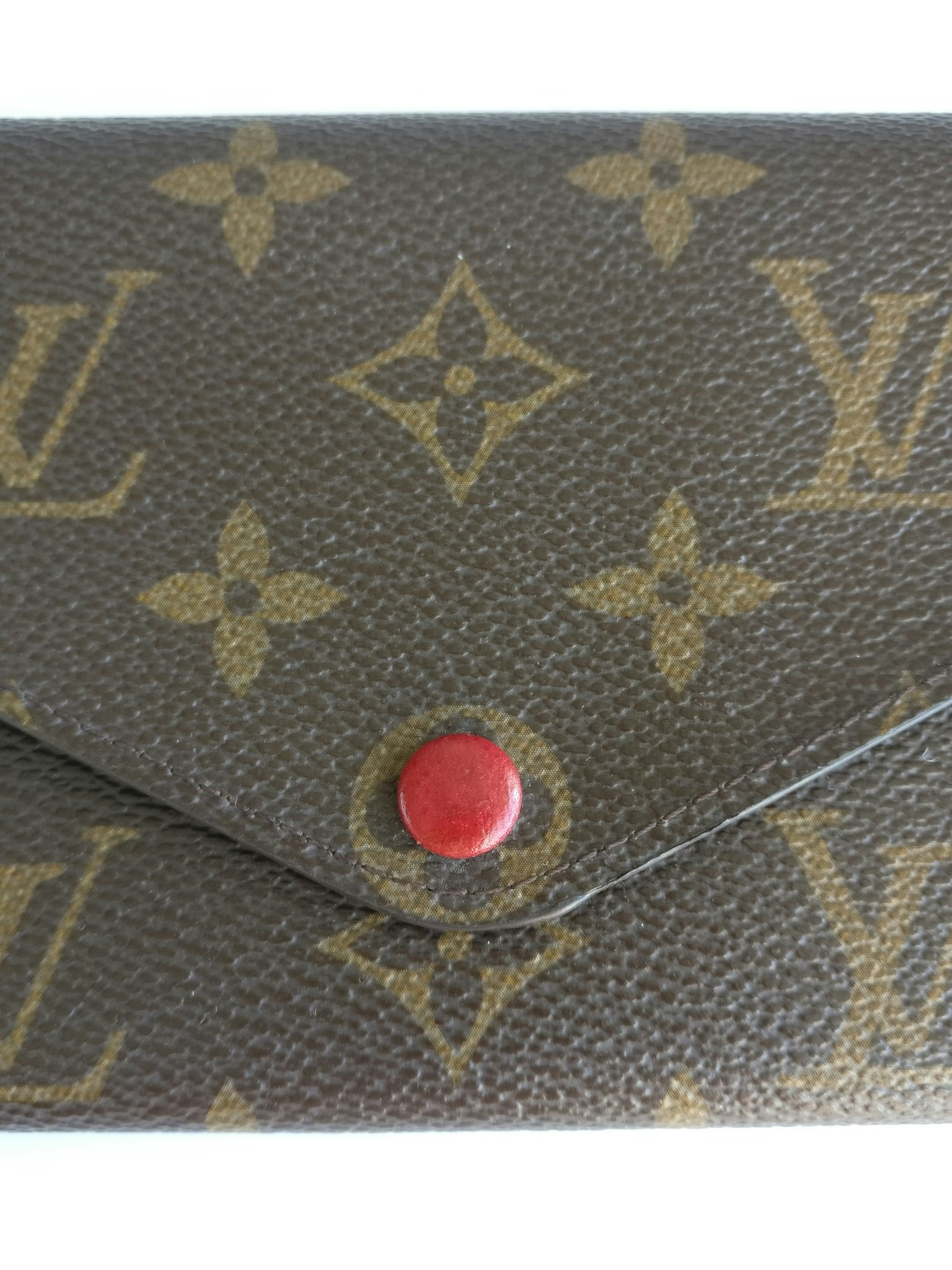 Louis Vuitton Monogram Josephine Wallet and Mirror Case in Rouge