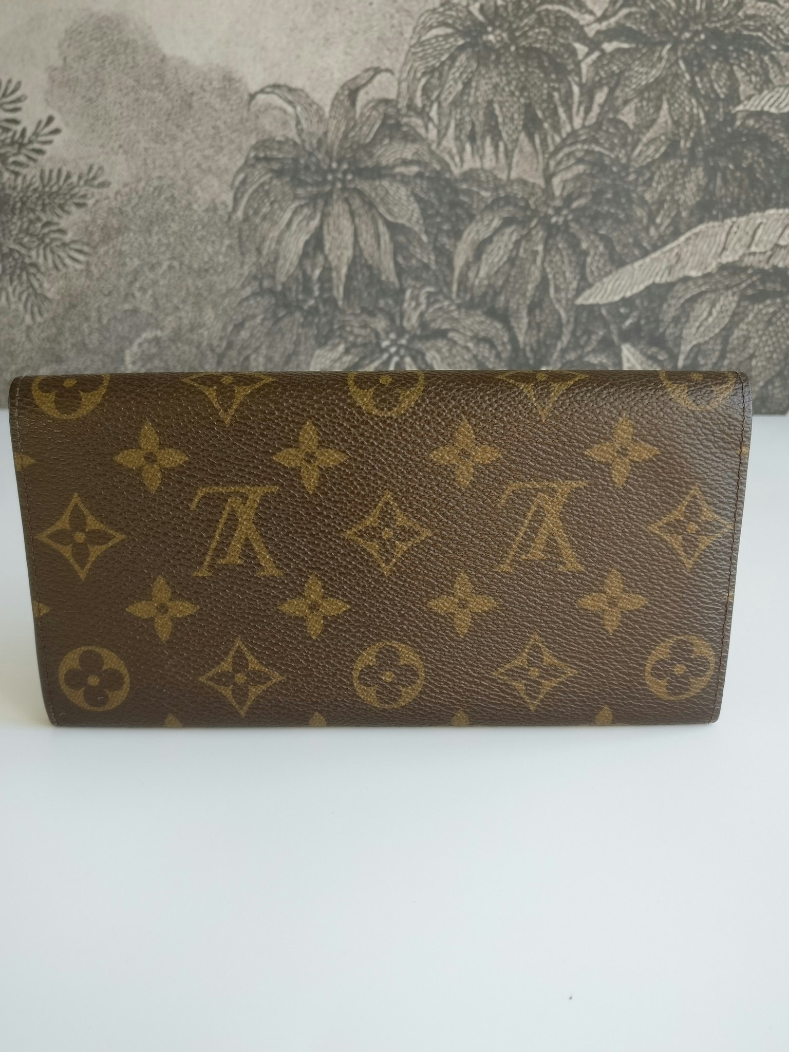 Louis Vuitton Monogram Canvas European Checkbook Wallet(Pre-loved