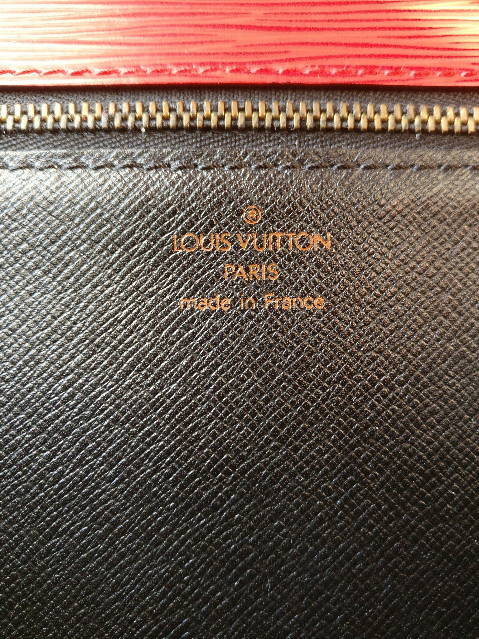 Louis Vuitton Monceau red