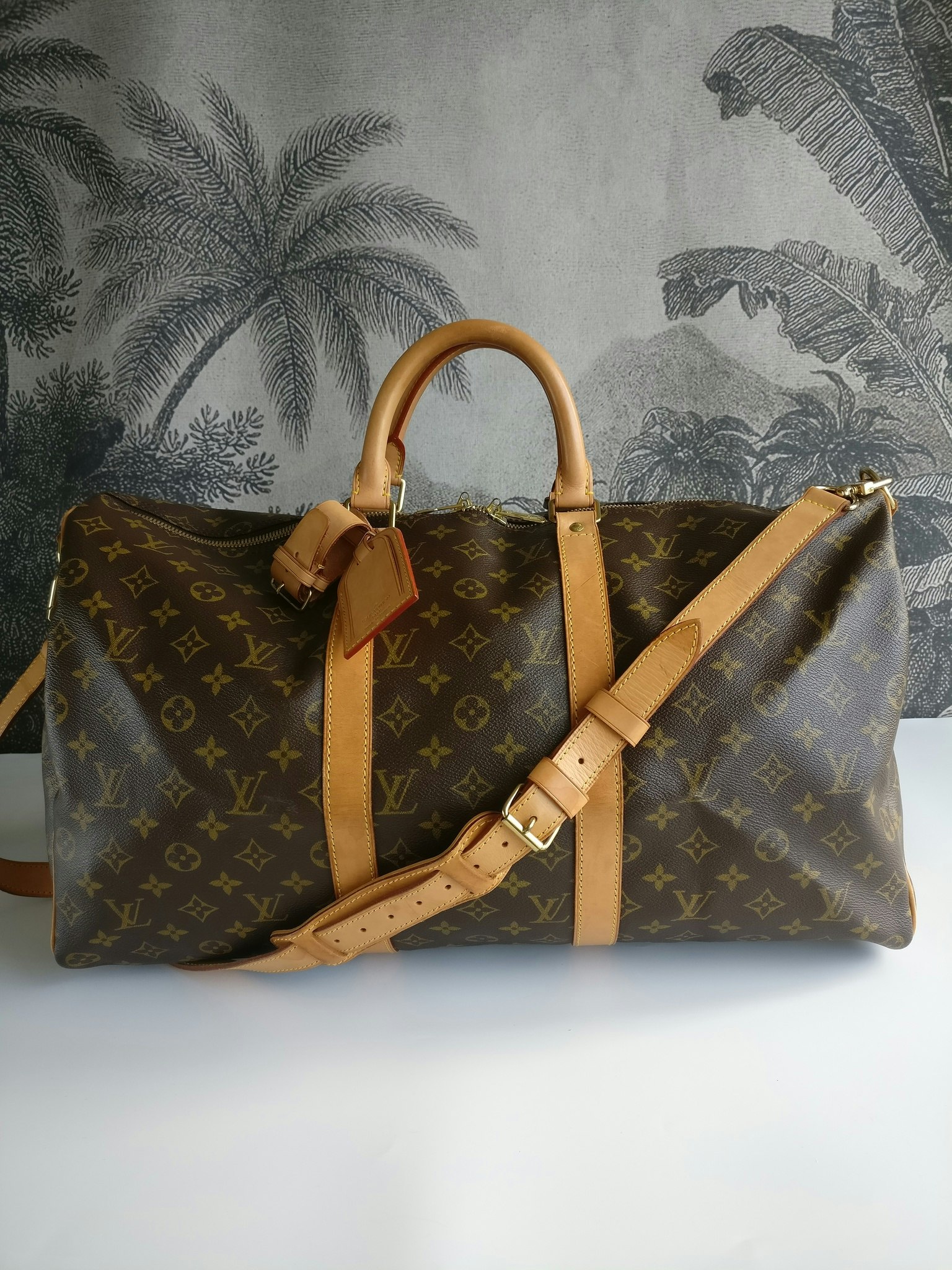 Louis Vuitton Keepall 45 Bandouliere from 1999. This item is only