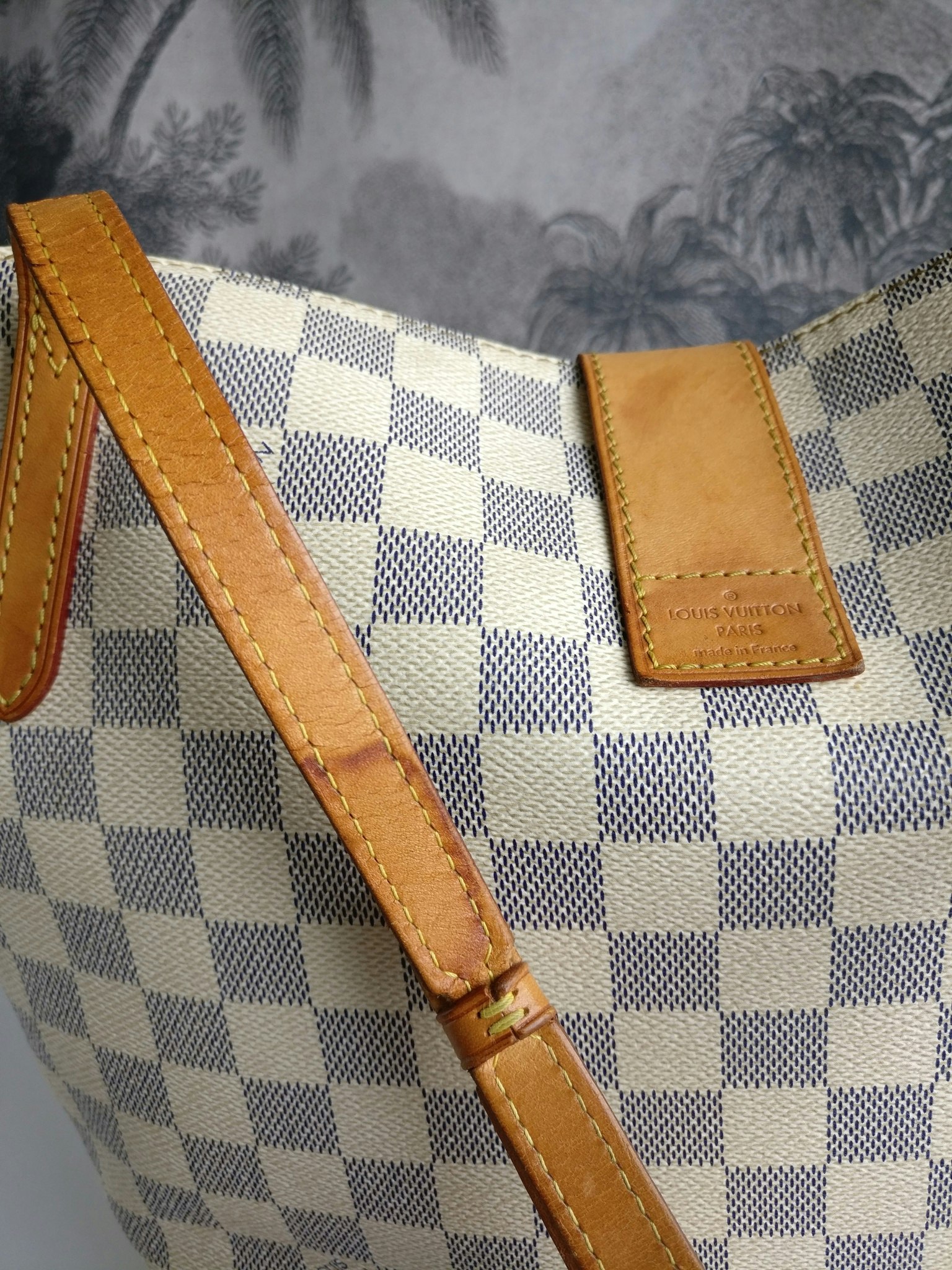 Louis Vuitton Damier Azur Salina PM - Neutrals Totes, Handbags - LOU583111