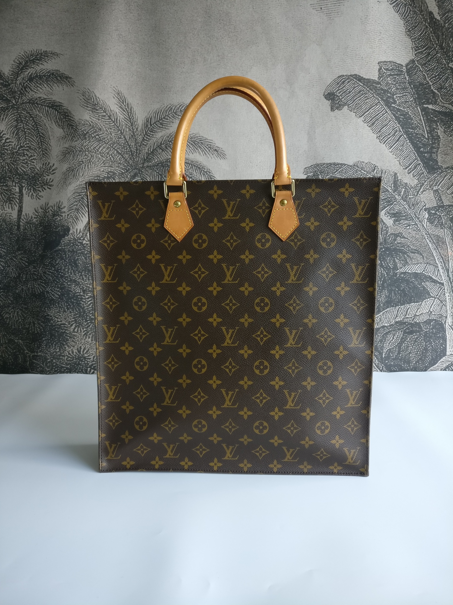 Louis Vuitton Brown Monogram Sac Plat BB Bag  The Closet