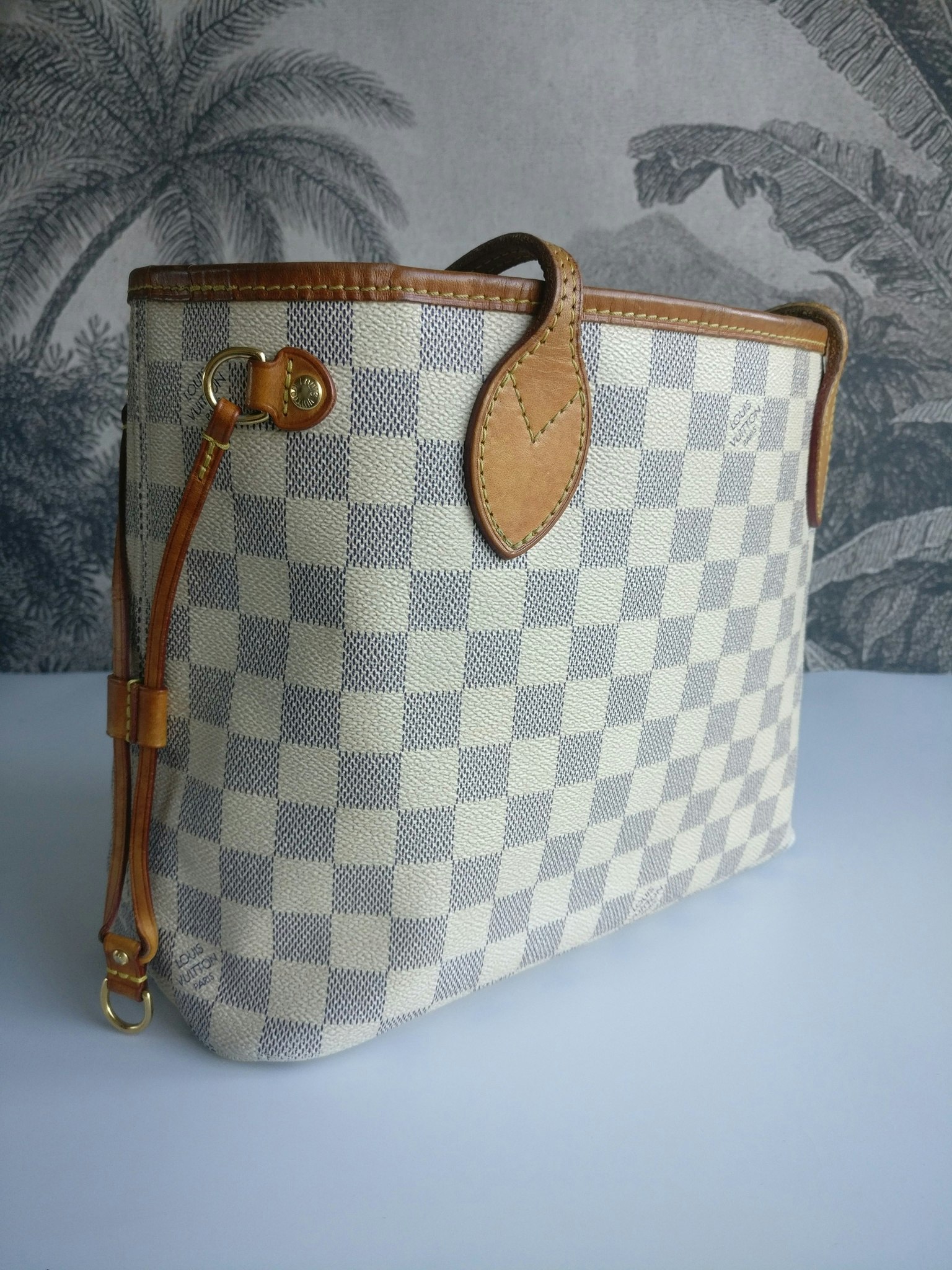 Louis Vuitton Neverfull PM damier azur