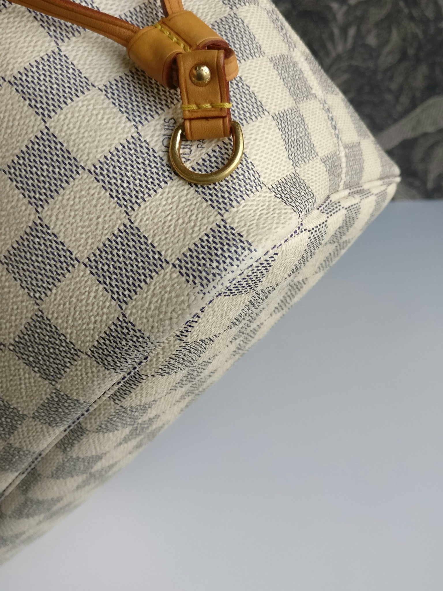 Louis Vuitton Neverfull MM azur